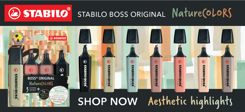 50% OFF - STABILO Highlighter NatureCOLORS - Pack of 8
