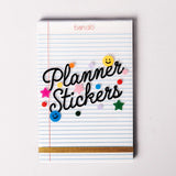 Stickers designed especially for your planner! This planner sticker book comes with 40 pages of colorful stickers to help you organize, decorate, and highlight every important moment. An elastic band closure keeps everything neat and tidy, so your stickers stay put and ready to use.