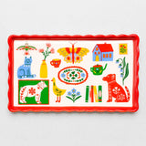 Ban.do Scandinavian Icons Trinket Tray

Cozy meets convenience! This adorable ceramic trinket tray features all your favorite Scandinavian icons, with a scalloped edge to keep all your bobbles home sweet home.

Product Details:

Dimensions: 7.5 in. x 4.5 in.
Ceramic