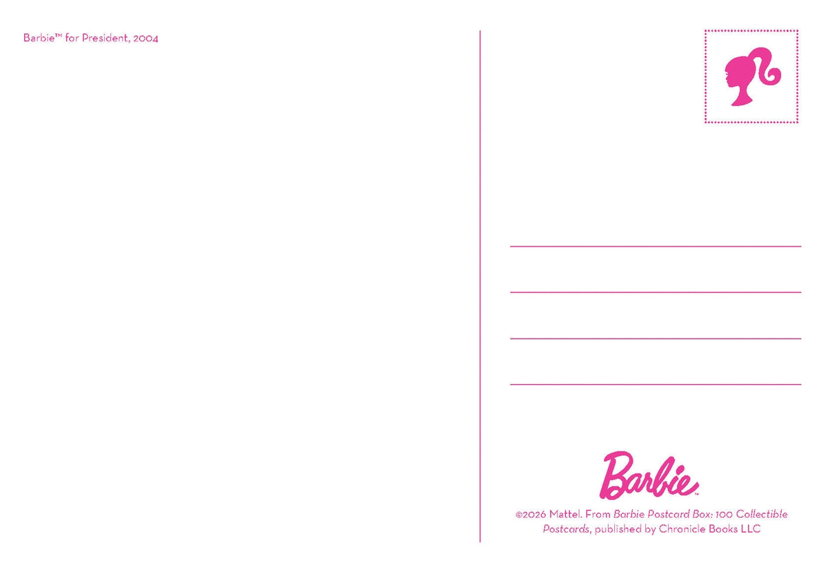 Barbie Postcard Box - 100 Collectible Postcards