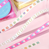 Cinta adhesiva washi fina con diseño de helado