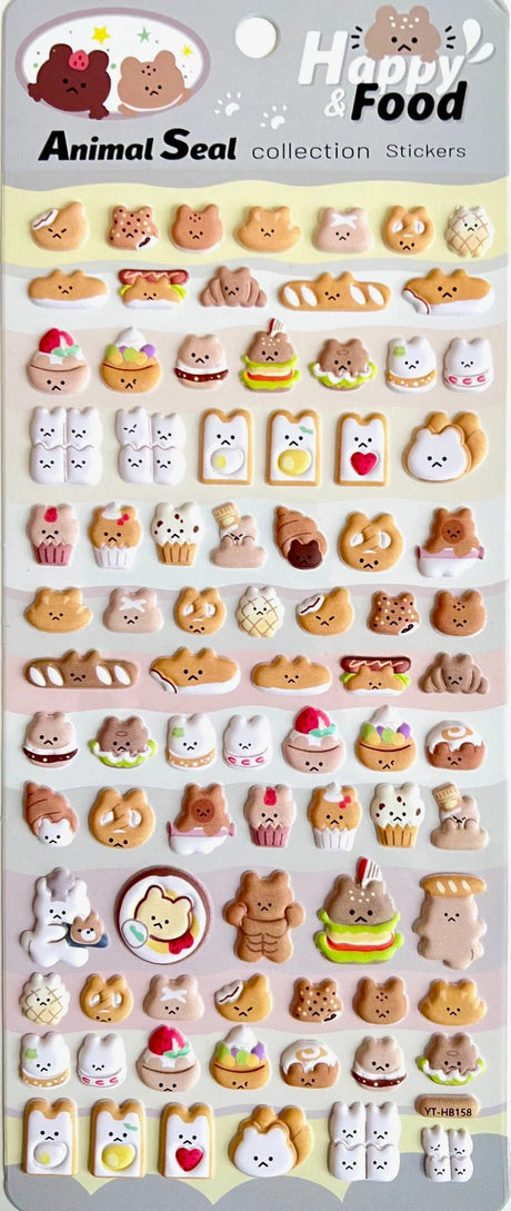 These amazing stickers can add personality to any notes, letter, planner, and more! Get creative and mix and match multiple stickers to create unique new stories. Perfect for all ages especially for high school and college!