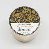 Beauty MONDE Lace PET Clear Tape