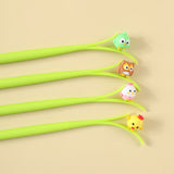 Bird & Owl Wiggle Gel Pen 0.5mm Black Ink