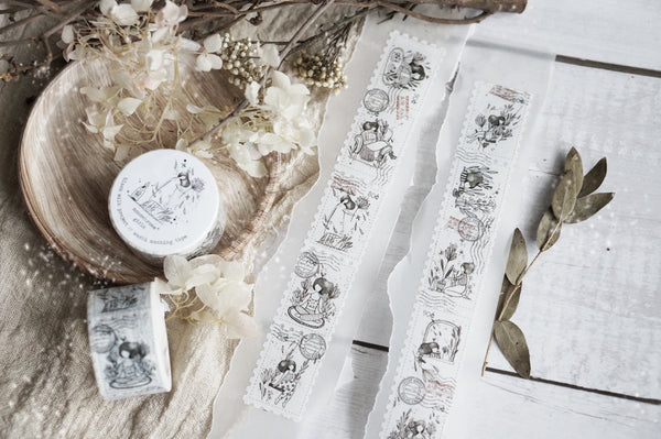 Black Milk Project - Monochrome Girls Washi Tape

Hand-illustrated stamp washi tape.

• 10&nbsp;unique designs per roll (5 meters per roll)