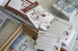 Black Milk Project - Neko Mail Washi Tear Out Strip Booklet
