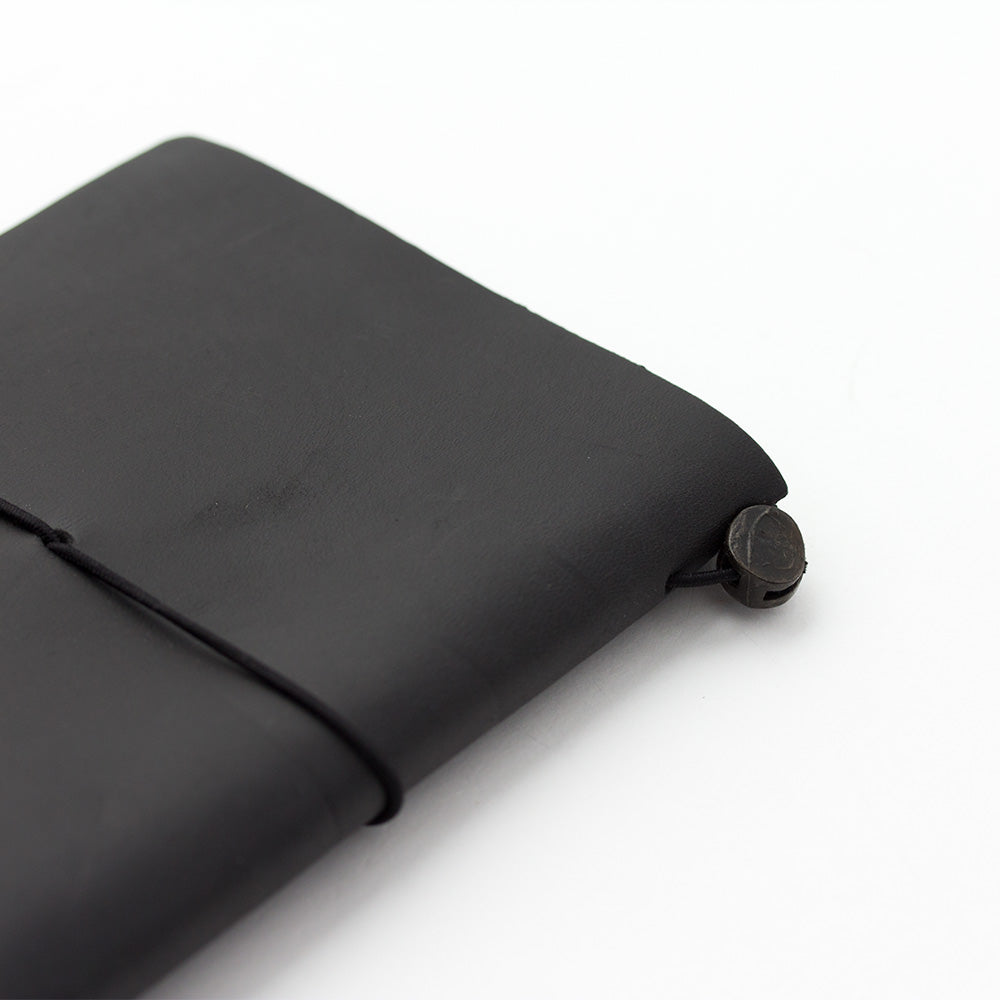 Cuaderno de viaje negro (tamaño pasaporte)
