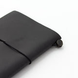 Cuaderno de viaje negro (tamaño pasaporte)