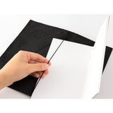 Cuaderno de viaje negro (tamaño normal)