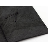Cuaderno de viaje negro (tamaño normal)