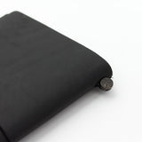 Cuaderno de viaje negro (tamaño normal)