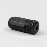 The Blackwing One-Step Long Point Sharpener creates a long, curved pencil point that resists breakage. Its convenient compact design is small enough to fit in the palm of your hand or as a permanent part of your everyday carry. This sharpener is available in black, grey, and white.