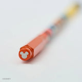 This red machined aluminum Point Guard is designed to make sure your Blackwing pencil stays sharp while you’re on the go. It features a silver Mickey Mouse emblem on the top. The tip of your pencil “floats” inside the cap to protect your point against unexpected drops or jams.