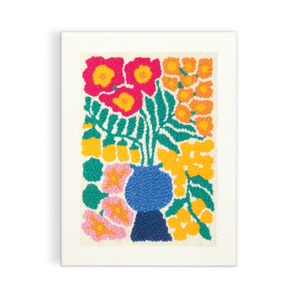 Master the meditative craft of punch needle with this comprehensive kit featuring Liv Lee's vibrant wildflower designs. This all-inclusive set contains everything needed to create textured, dimensional artwork—from pre-printed fabric and specialized punch needle tool to premium embroidery threads in carefully curated color palettes. Ideal for both beginners and experienced fiber artists, the kit guides you through creating stunning botanical pieces that showcase natural beauty through tactile craftsmanship.