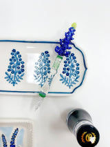 Bluebonnet Flower Glass Pen