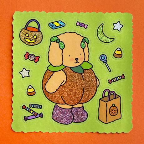 Bobbie Goods Sticker Sheet - Pumpkin Puppy

Momo is a perfect pumpkin! 🧡