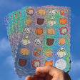 Bobbie Goods Sticker Sheet - Super Sparkly

24 glitter stickers!
Weatherproof
Gloss finish
Sheet is 5" x 7"