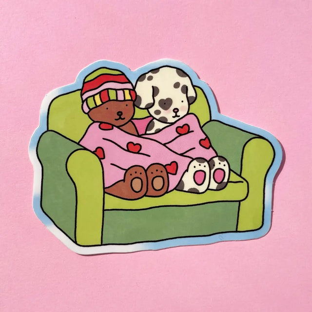 Bobbie Goods Vinyl Sticker - Comfy Couch

1 vinyl sticker
Weatherproof
Gloss finish
3" x 4"&nbsp;