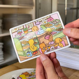 Bobbie Goods Vinyl Sticker - Donut Shop

1 vinyl sticker
Weatherproof
Gloss finish
Approximately 4.25" x 3"