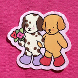 Bobbie Goods Vinyl Sticker - Hold My Hand

1 vinyl sticker
Weatherproof
Gloss finish
Approx. 3 x 3"