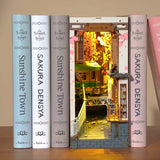Kit de rincón de lectura Sakura Densya para hacer tú mismo una casa en miniatura