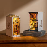 Kit de rincón de lectura Sunshine Town para hacer en casa en miniatura