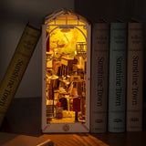 Kit de rincón de lectura Sunshine Town para hacer en casa en miniatura