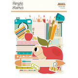 18 Die Cut Cardstock Pieces
