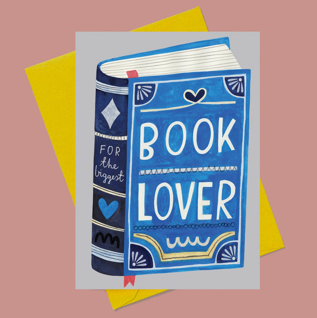 Embrace the power of words with our BOOK LOVER card from Daria Solak Illustrations. This card, folded to an A6 size, is a testament to the brand's dedication to creating designs that bring joy. Daria's London-based illustrations are hand-drawn, featuring vibrant colors and unique themes, including girls, animals, and food. Made with high-quality paper, watercolors, gouache, and colored pencils, this card embodies the brand's love for art and is sure to make any book lover smile.