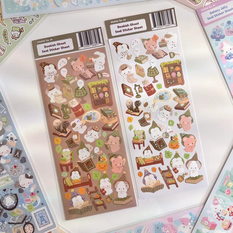Bring your journal pages to life with our sticker sheets featuring original illustrations and characters! Thoughtfully designed for journals, planners, and creative minds, each sheet is filled with unique, hand-drawn elements to help you express your thoughts and decorate your pages with personality. Perfect for daily journaling, mood tracking, scrapbooking, or enhancing your planner spreads, these stickers add a touch of magic to every moment you document.

Product Type: Sticker Sheet