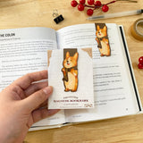 PaperaicaShop Chill Doggo Magnetic Bookmark