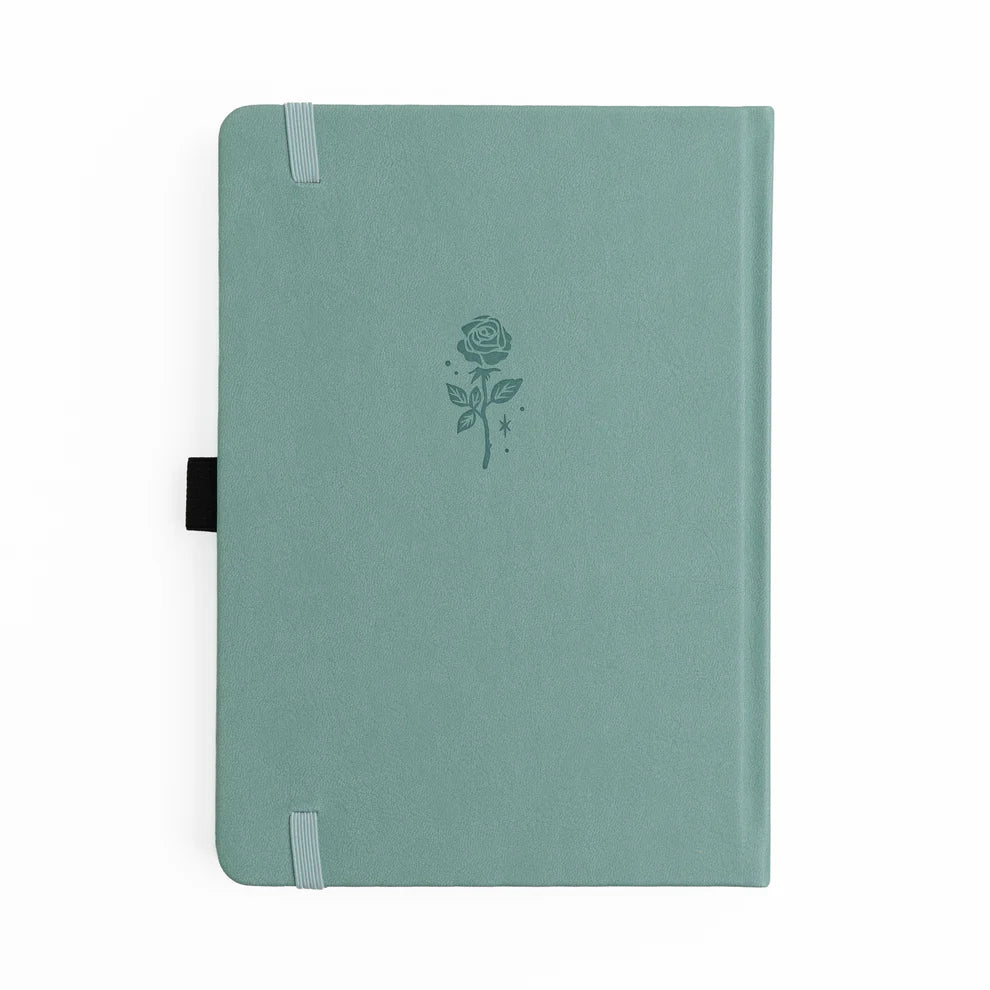 A love letter to book lovers, the Books of Beauty Reading Notebook is designed for cozy reading moments and thoughtful reflection.

Featuring a soft vegan leather cover in a dreamy seafoam hue, delicate gold-foil accents, and an elegant interior end page pattern, this notebook is as beautiful as it is functional—perfect for reading logs, book reviews, TBR lists, and journaling your favorite quotes.

A timeless addition to any stationery or bookish collection—ideal for readers, writers, and journal lovers.