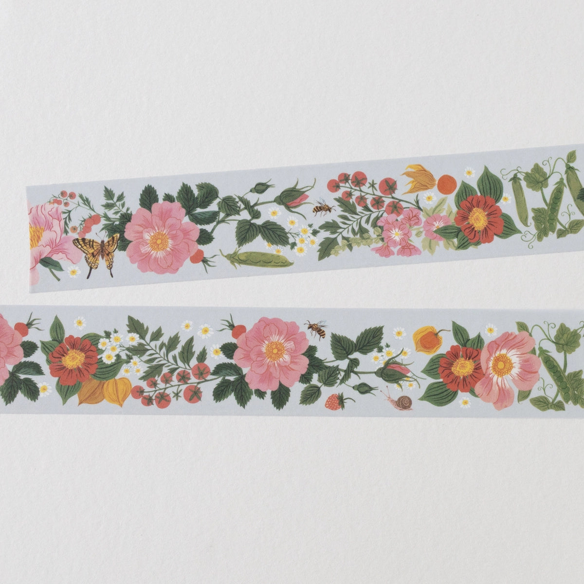 Botanica Paper Co. - Garden Bloom Washi Tape

Illustrated adhesive paper tape ~ perfect for decorating your mail, journals, cards, gift tags, scrapbook projects, and more.