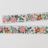 Botanica Paper Co. - Garden Bloom Washi Tape

Illustrated adhesive paper tape ~ perfect for decorating your mail, journals, cards, gift tags, scrapbook projects, and more.