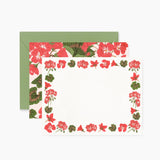 Botanica Paper Co. - Geranium Notecards Set

A lovely illustrated writing set based on Oana Befort's watercolor and gouache illustrations.