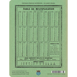 Cuaderno de notas en francés con diseño de mariposas
