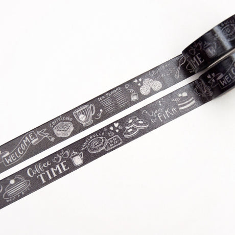 Cafe Menu Washi Tape