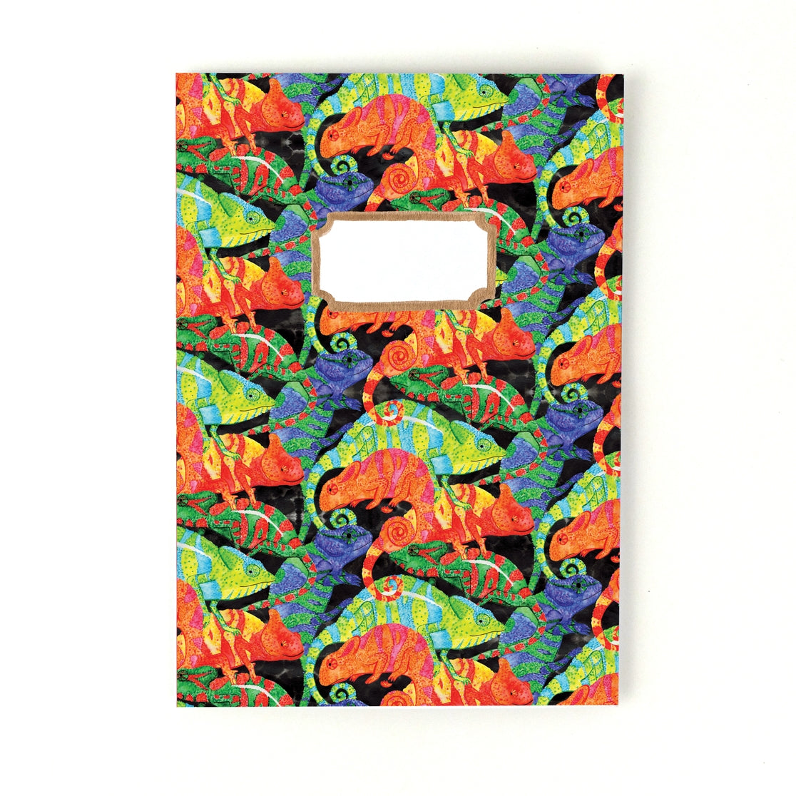 Cuaderno de camuflaje de camaleones