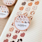 Cherry Rabbit Cat Loafs Washi Tape