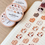 Cherry Rabbit Cat Loafs Washi Tape