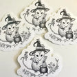 This Mother Opossum is making soup for her hungry babies!

Includes one 3" vinyl sticker

Dishwasher Safe and Water resistant
Perfect for water bottles, laptops, folders and more!