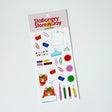 Stationery Store Day 2026

Vinyl sticker sheet with art by Karen Schipper.

25 individual stickers per sheet