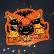 Cat Coven - Hallow's Eve Brew Vinyl Sticker

Celebrate your love for Halloween and witchery with this new hallow's eve brew vinyl sticker! This sticker is perfect for your journal, water bottle, laptop, and more.

Waterproof, UV protected &amp; high temperature resistant
3.75 x 3 inches
Colors may vary slightly from your computer screen to real life product