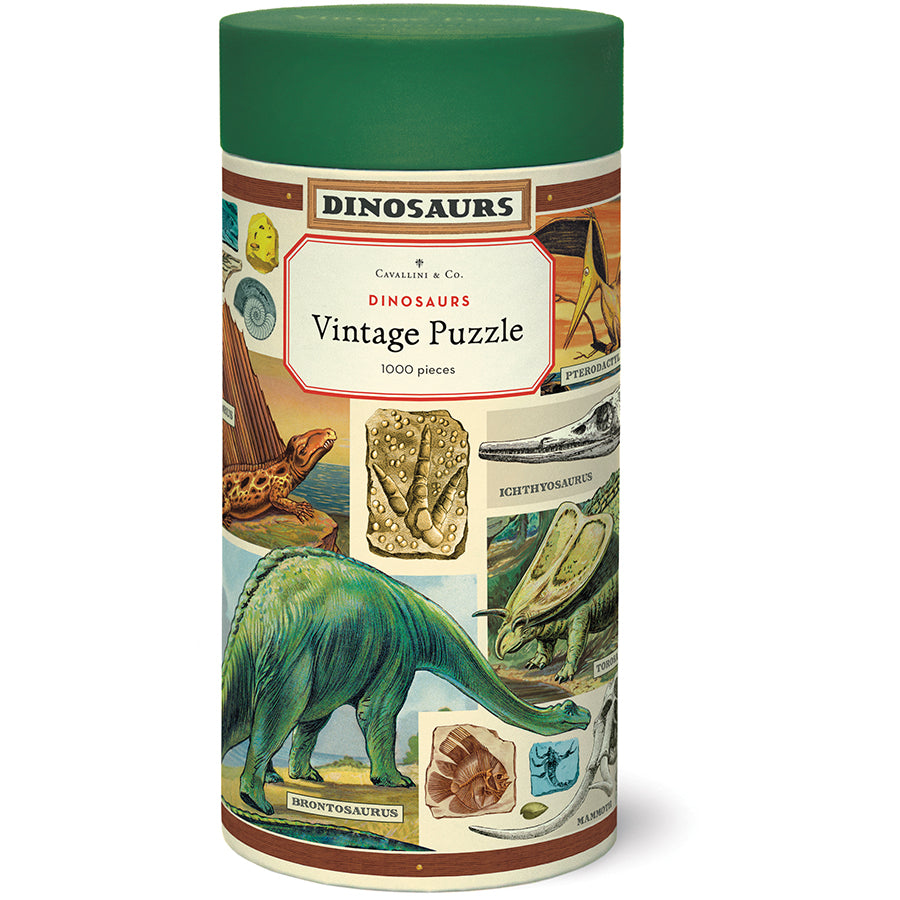 Cavallini & Co 1,000 Piece Puzzle - Dinosaurs