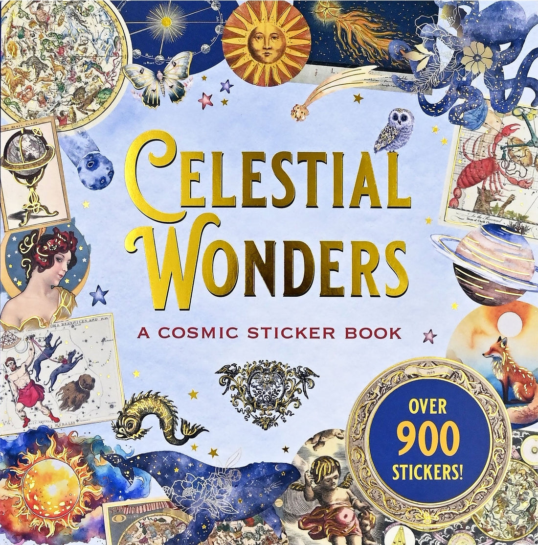 Libro de pegatinas Maravillas celestiales