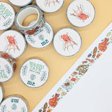 Cephalopods Octopus Washi Tape