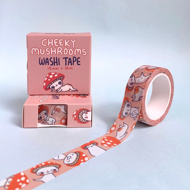 Cinta washi de hongos atrevidos