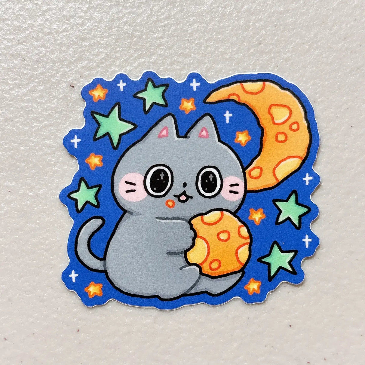 These heavy duty waterproof vinyl stickers are perfect for decorating any laptop, water bottle, iPad case, notebook cover, etc!

Details:&nbsp;

Heavy Duty Vinyl
Waterproof