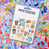 PipStickers are the PERFECT gift for the sticker lover in your life - even if it's you! These unique PVC designs with silver foil accents come on a clear backing and cannot be found anywhere else.
Includes one 4'' x 4'' sheet of Cinn-fully Delicious PipStickers and includes the Pipsticks manifesto.