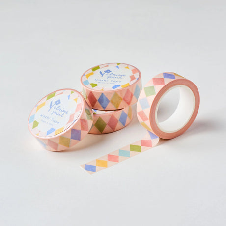 Harlequin Diamond washi tape!

This paper masking tape is perfect for decorating your bullet journal and planners, scrapbooking &amp; gift wrapping. It'll add some fun and colour to any surface and is easy to peel off.

10m x 15mm